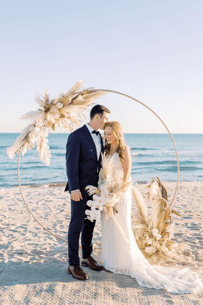 All Inclusive Ceremony on the Beach by Beach Weddings Alabama Orange Beach