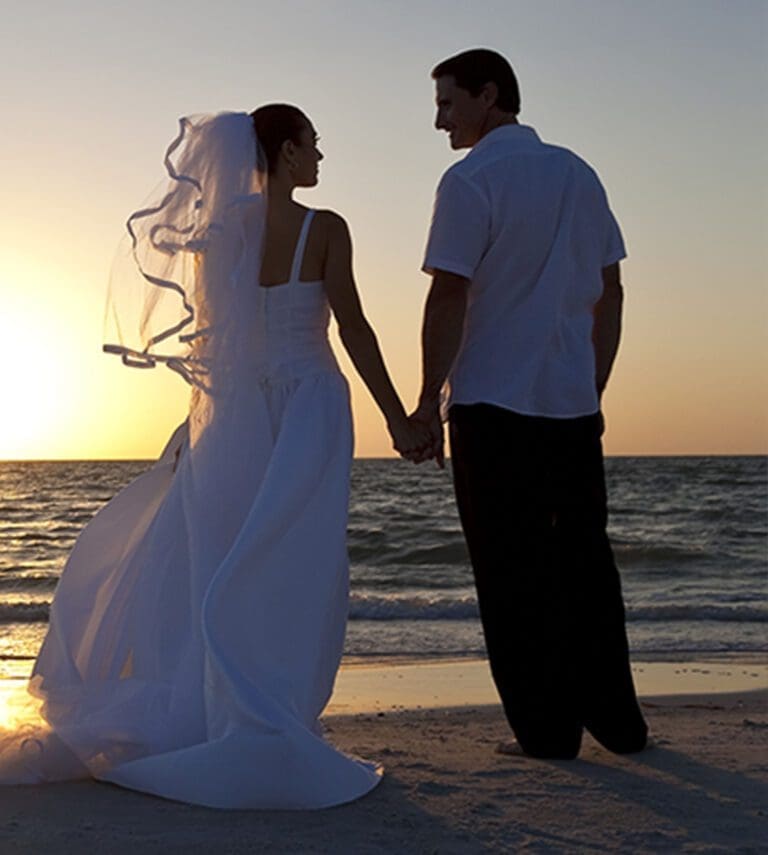 Beach wedding by Beach Wedding Alabama