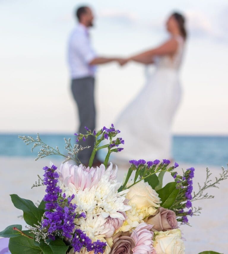 Gulf Shores Wedding Ceremony on the beach by Beach Weddings Alabama