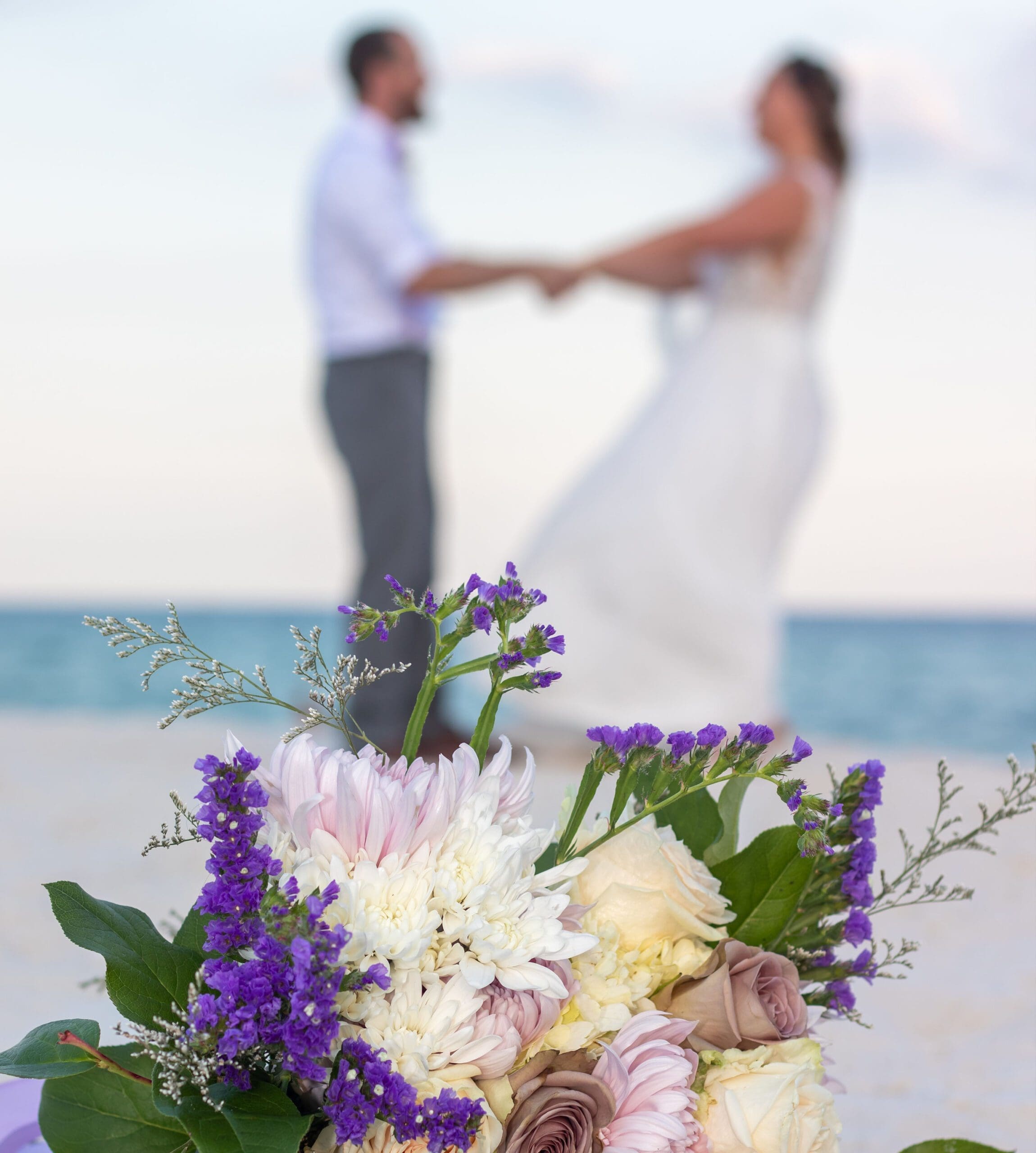 Gulf Shores Wedding Ceremony on the beach by Beach Weddings Alabama