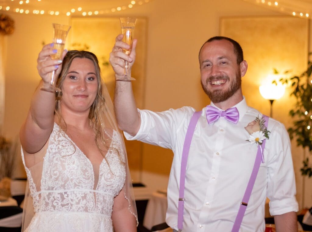 Reception toasting ideas Beach Weddings Alabama