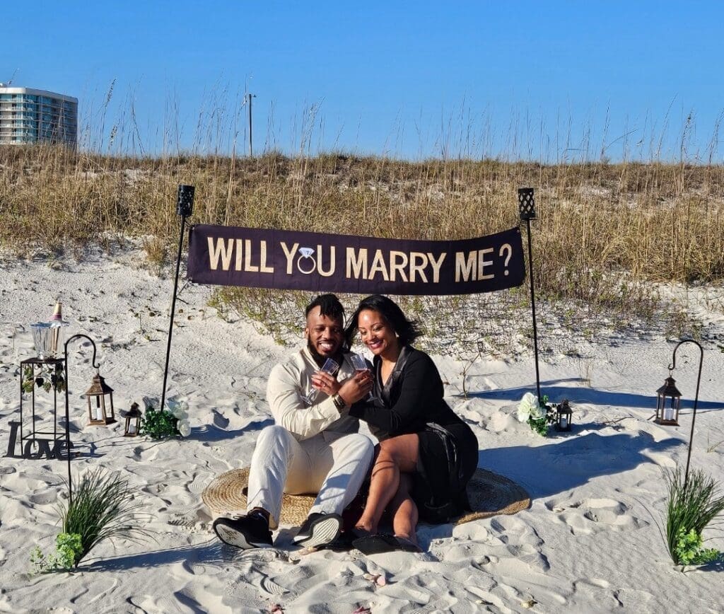 Dreamy Beachfront Proposals