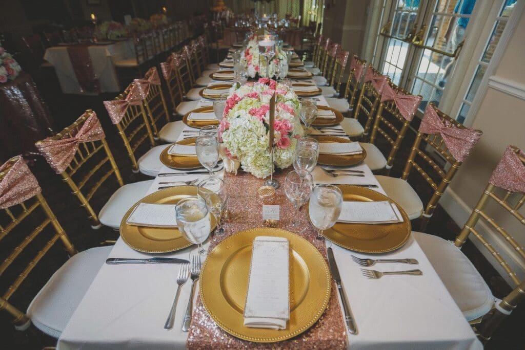 Reception Decoration packages by Beach Weddings Alabama